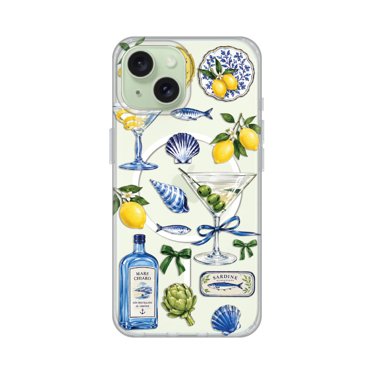 Torbica Print Magsafe za iPhone 15 6.1 Mediterranean Martini