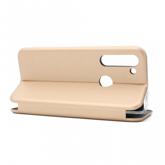 Torbica Teracell Flip Cover za Motorola G8 Power zlatna