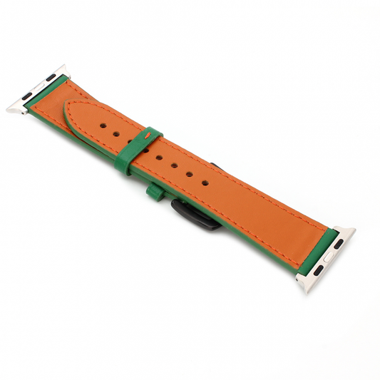 Narukvica rift kozna za Apple watch 42mm zelena