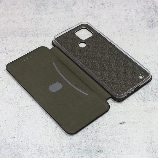 Torbica Teracell Flip Cover za Realme C25Y/C21Y crna