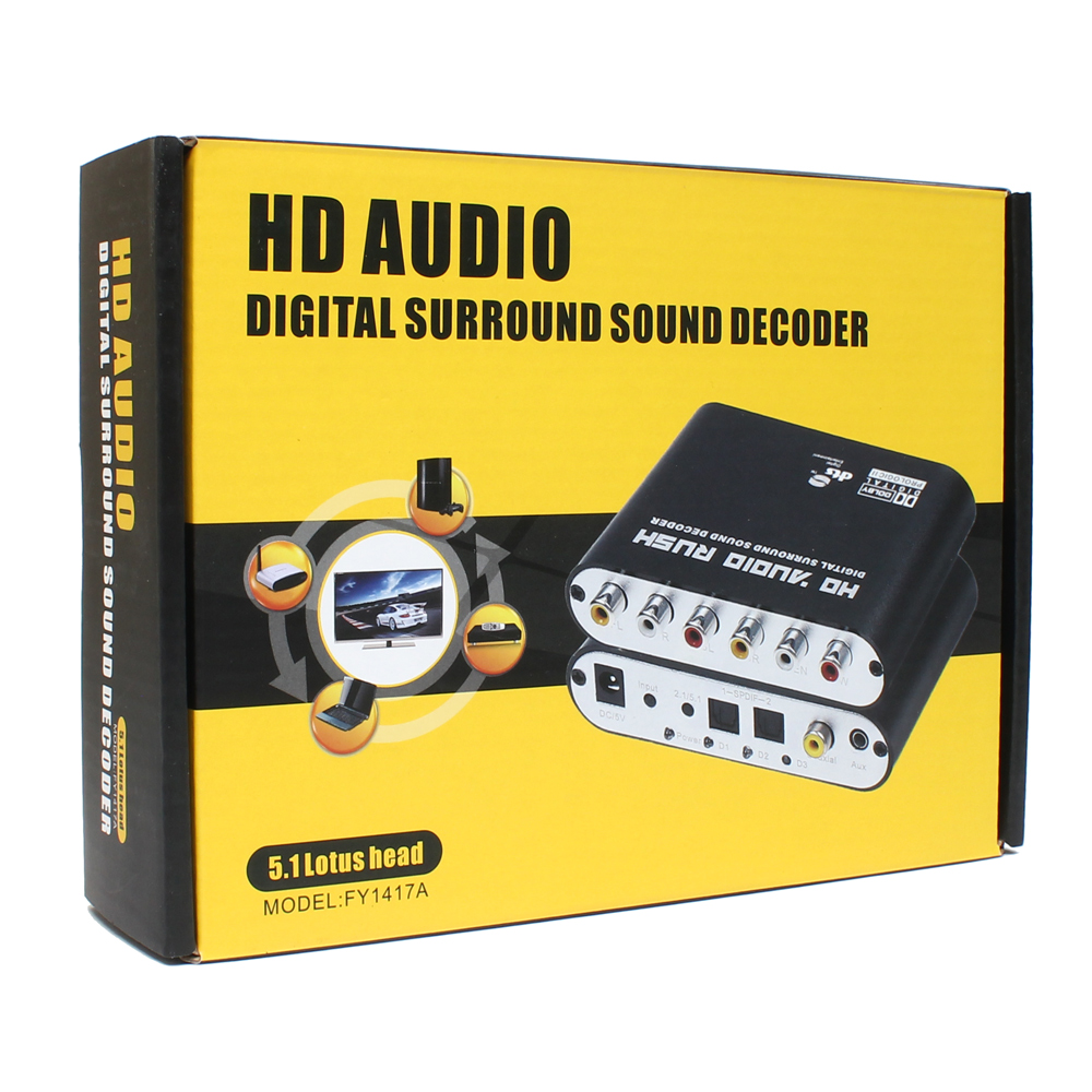 Digitalni na analogni audio konverter 5.1