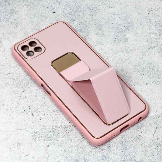 Torbica Leather Armor za Samsung A226B Galaxy A22 5G roze