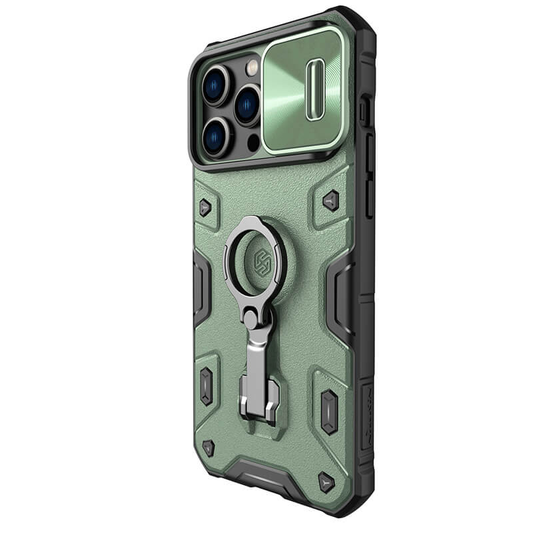 Torbica Nillkin CamShield Armor Pro Magnetic za iPhone 14 Pro Max 6.7 zelena