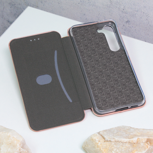 Torbica Teracell Flip Cover za Samsung S911B Galaxy S23 roze
