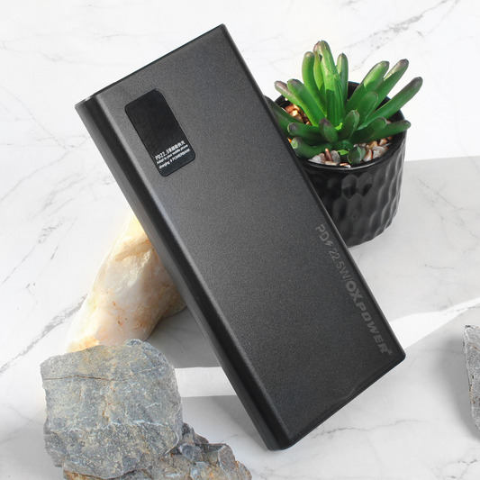 Power bank prenosiva baterija Oxpower P13 PD fast 12000 mAh crna