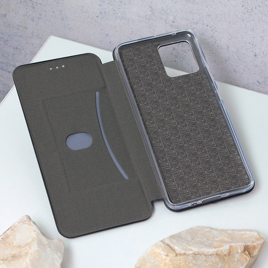 Torbica Teracell Flip Cover za Motorola Moto G72 crna