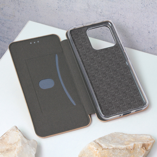 Torbica Teracell Flip Cover za Xiaomi 13 zlatna