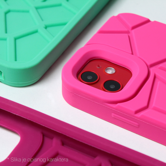 Torbica Color Stone za iPhone 14 Pro 6.1 pink