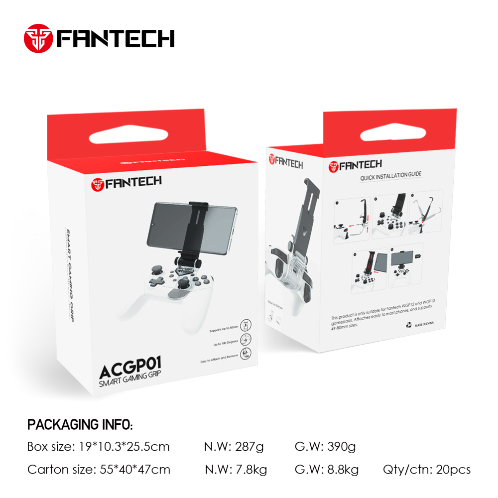 Gamepad holder za mobilni telefon Fantech ACGP01 crni