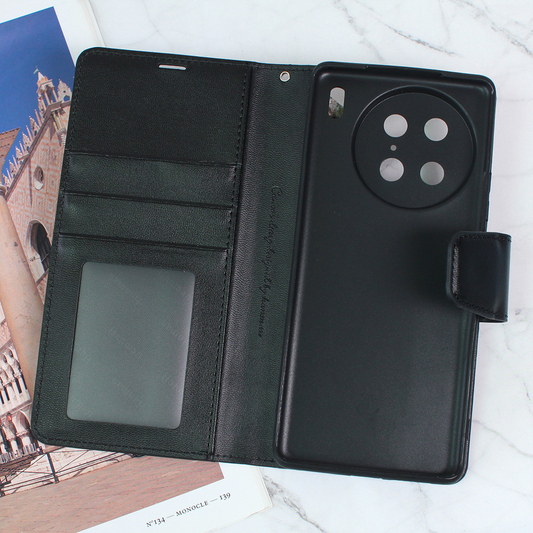 Torbica Hanman Canvas ORG za Vivo X90 Pro crna