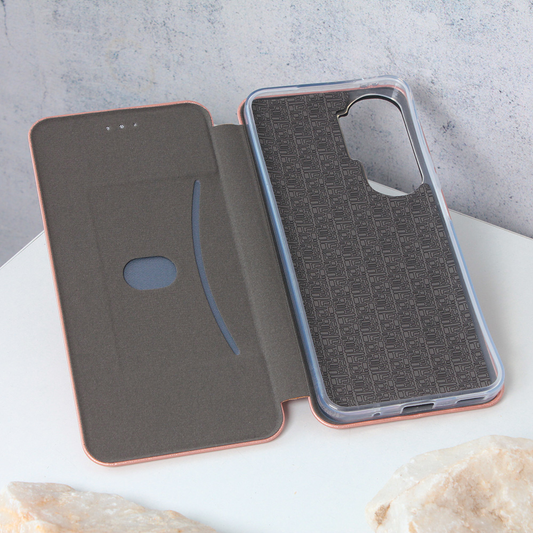 Torbica Teracell Flip Cover za Honor 90 Lite roze