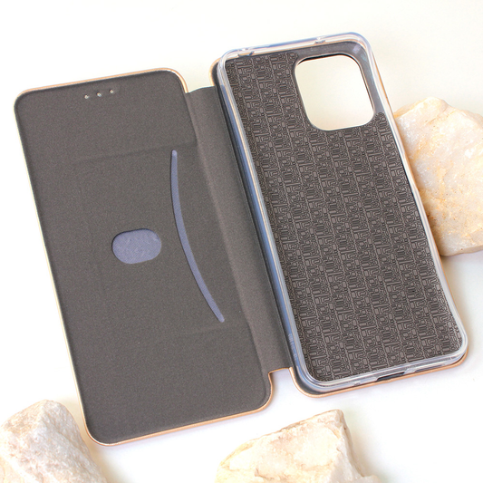 Torbica Teracell Flip Cover za Xiaomi Redmi 12 zlatna