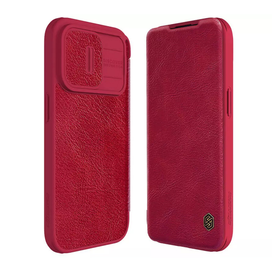 Torbica Nillkin Qin Pro za iPhone 15 Pro 6.1 crvena
