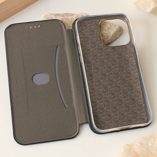 Torbica Teracell Flip Cover za iPhone 15 Pro Max 6.7 crna