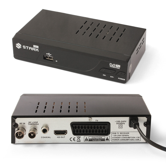 Set Top BOX STARK PRO DVB-T2 crni