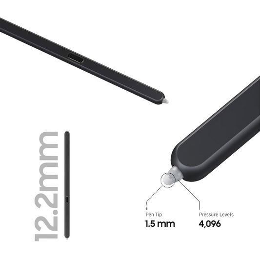 Olovka za touch screen za Samsung Z Fold 5/Z Fold 6 crna