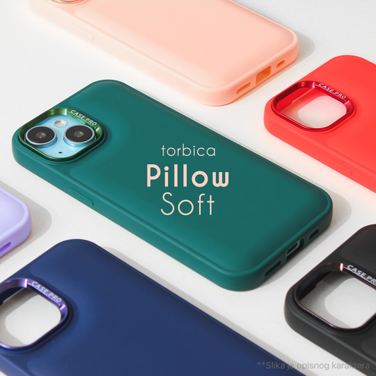 Torbica Pillow Soft za Samsung A245F Galaxy A24 4G crvena