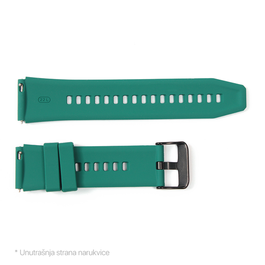 Narukvica regular za Xiaomi smart watch 22mm tamno zelena