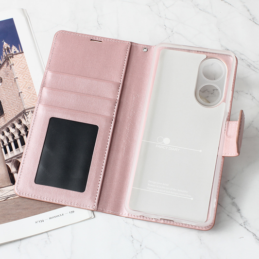 Torbica Hanman Canvas ORG za Oppo A58 4G roze