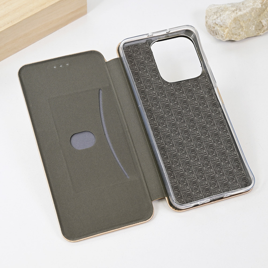 Torbica Teracell Flip Cover za Honor X6b zlatna
