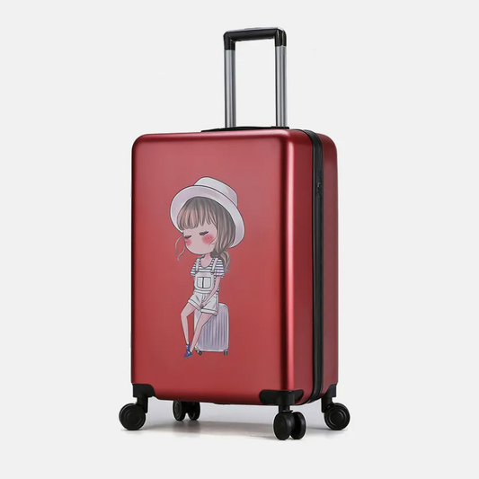 Kofer devojcica crveni EL 20"