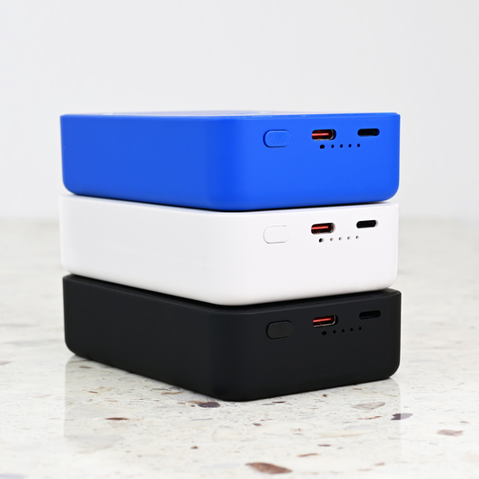 Power bank prenosiva baterija Magsafe Oxpower PD W100 10000mAh plava