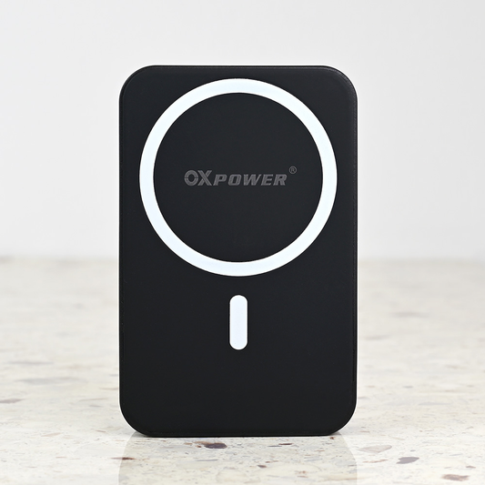 Power bank prenosiva baterija Magsafe Oxpower PD W5 5000mAh crna