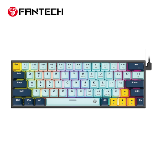 Tastatura Mehanicka Gaming Fantech MK874 RGB Atom 63 SkyBlue (Blue switch)