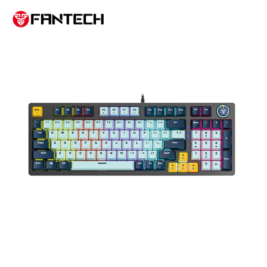 Tastatura Mehanicka Gaming Fantech MK890 RGB Atom MK96 SkyBlue (Blue switch)