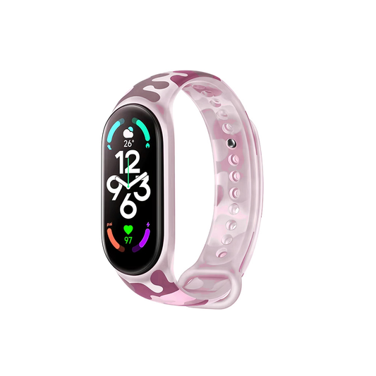 Narukvica za smart watch Xiaomi Mi Band M7 army pink