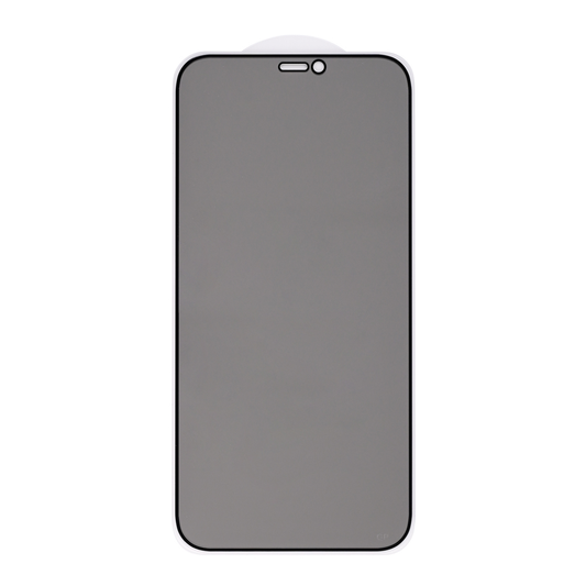 Zastitno staklo Tempered Glass Privacy Teracell Titan 2.5D za iPhone 12/12 Pro 6.1 crni