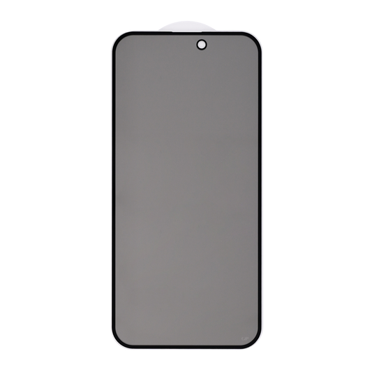 Zastitno staklo Tempered Glass Privacy Teracell Titan 2.5D za iPhone 15 Plus/16 Plus 6.7 crni