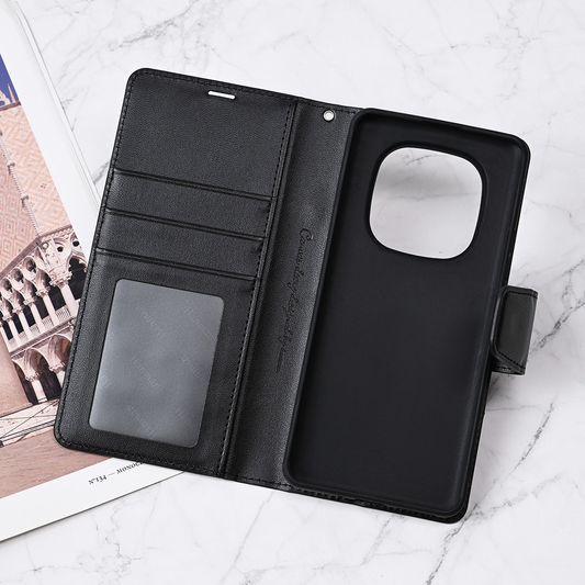 Torbica Hanman Canvas ORG za Xiaomi Redmi Note 14 Pro 5G (EU) crna