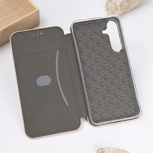 Torbica Teracell Flip Cover za Samsung S936B Galaxy S25 Plus zlatna