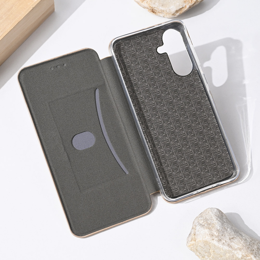 Torbica Teracell Flip Cover za Samsung A366B/A566B Galaxy A36/A56 5G zlatna