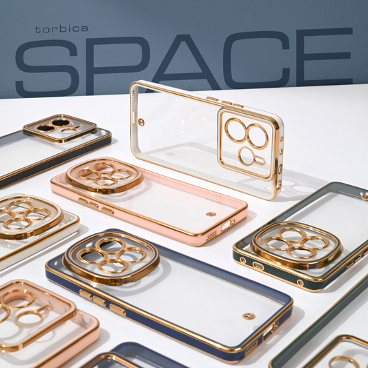 Torbica Space TPU za Xiaomi Redmi Note 14 5G bela