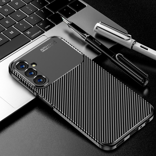 Torbica Defender Carbon za Samsung A266B Galaxy A26 5G crna