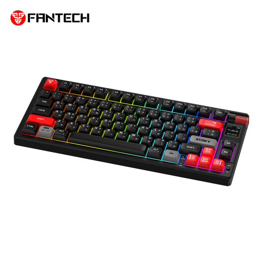 Tastatura Mehanicka Gaming Fantech MK917 RGB Atom PRO79 Wireless crna (Red switch)