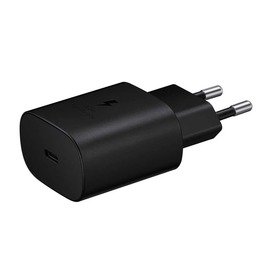 Kucni punjac PD Fast charger 25W za Samsung CE crni