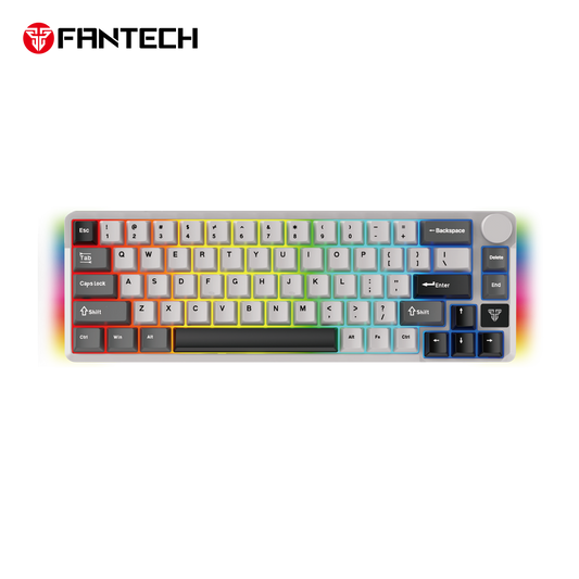 Tastatura Mehanicka Gaming Fantech MK919 Atom PRO66 siva (Red switch)