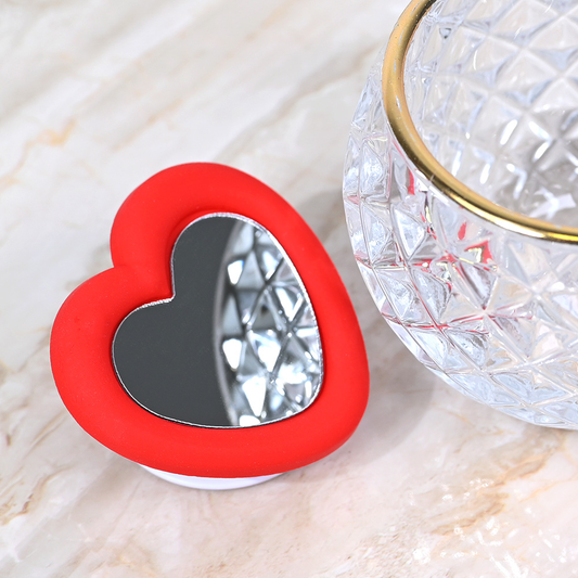 Stalak Pop Heart Mirror pink