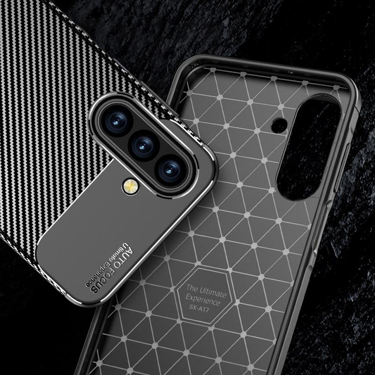 Torbica Defender Carbon za Samsung A175F Galaxy A17 crna