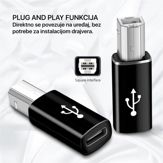 Adapter Type C Z na USB BM JWD-166