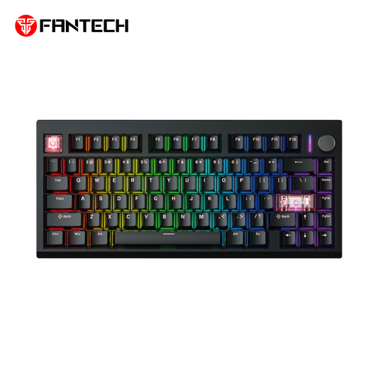 Tastatura Mehanicka Gaming Fantech MK921 Maxfit 8 Wireless black brown switch