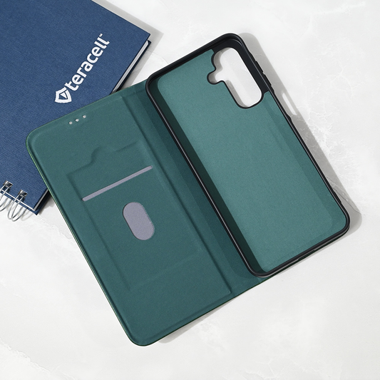 Torbica Teracell Elegant Flip za Samsung A165F/A175F Galaxy A16/A17 tamno zelena