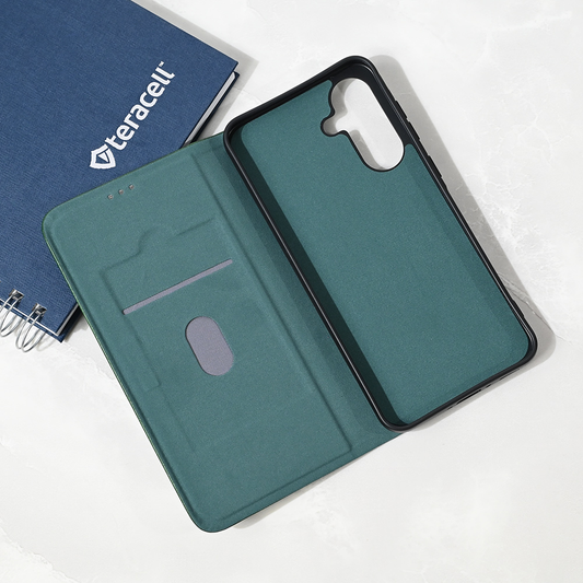 Torbica Teracell Elegant Flip za Samsung A366B/A566B Galaxy A36/A56 5G tamno zelena