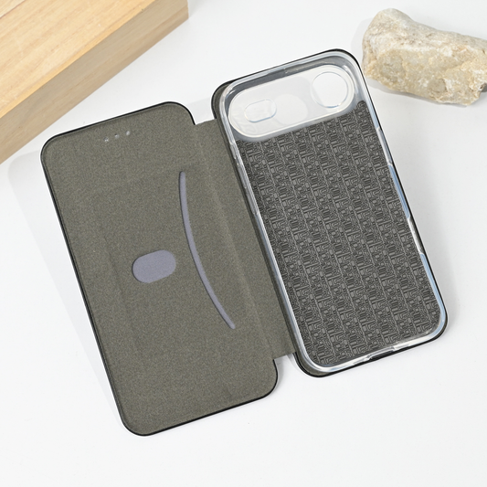 Torbica Teracell Flip Cover za iPhone 17 Air 6.9 crna