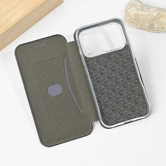 Torbica Teracell Flip Cover za iPhone 17 Pro 6.3 crna