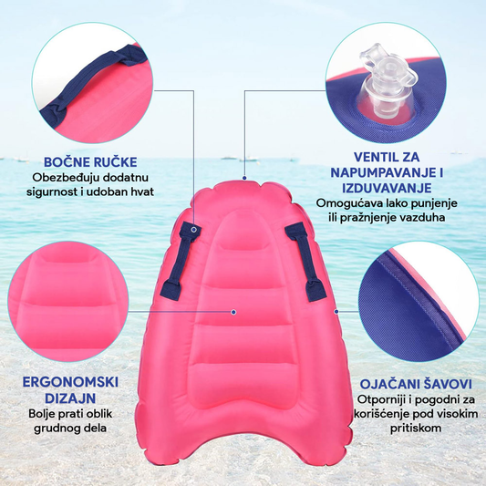 Daska JWD Surfboard 80x60 za plivanje plava