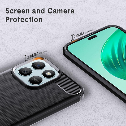 Torbica Defender Safeguard za Honor X7d 4G/400 Smart 5G crna